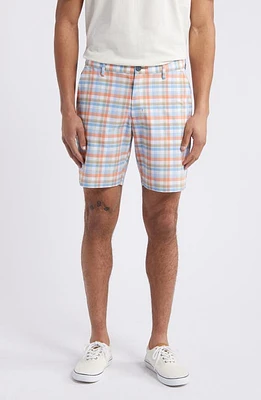 Tommy Bahama Chip Shot Caddie Plaid Performance Shorts in Continental at Nordstrom, Size 44