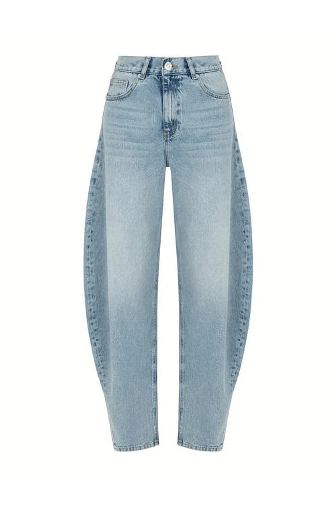 Nocturne High Waisted Jeans in Blue at Nordstrom, Size X-Small