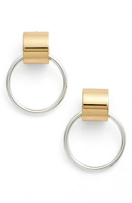 Jenny Bird Faye Hoop Earrings in Two-Tone at Nordstrom