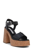 Stella McCartney Skyla Platform Sandal 1000 Black at Nordstrom,