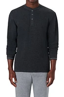 Bugatchi Regular Fit Long Sleeve Waffle Knit Henley at Nordstrom,