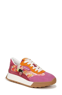 Sam Edelman Lilli Floral Platform Sneaker Pink Multi at Nordstrom,