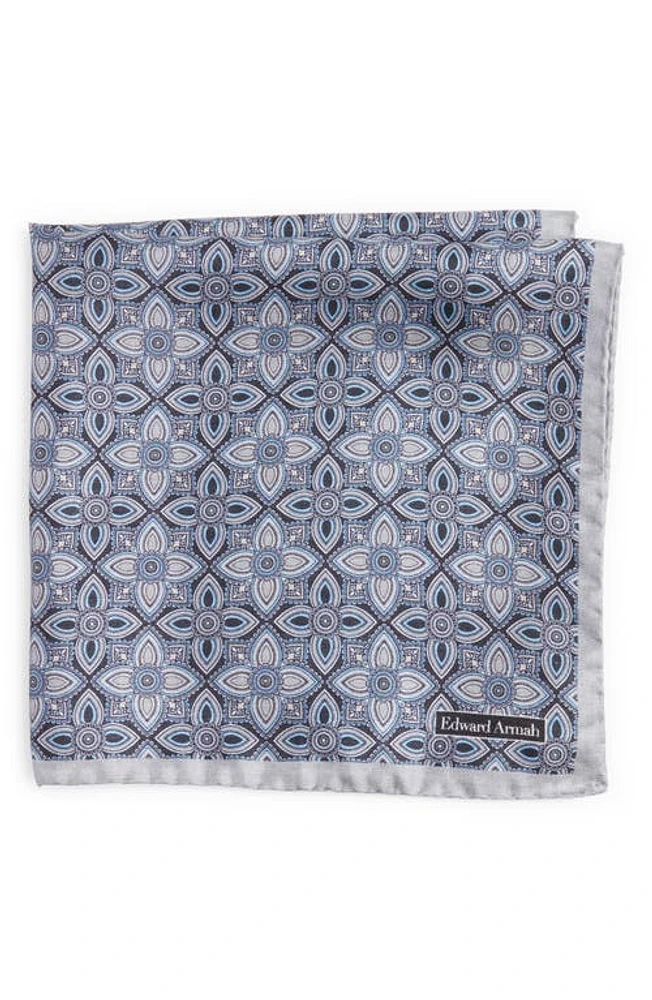 EDWARD ARMAH Floral Silk Pocket Square in at Nordstrom