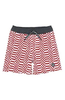 Feather 4 Arrow Kids' Double Check Volley Swim Trunks at Nordstrom,