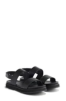 Nisolo Go-To Flatform Slingback Sandal Black/black at Nordstrom,