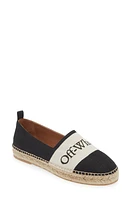 Off-White Bookish Espadrille Black at Nordstrom,