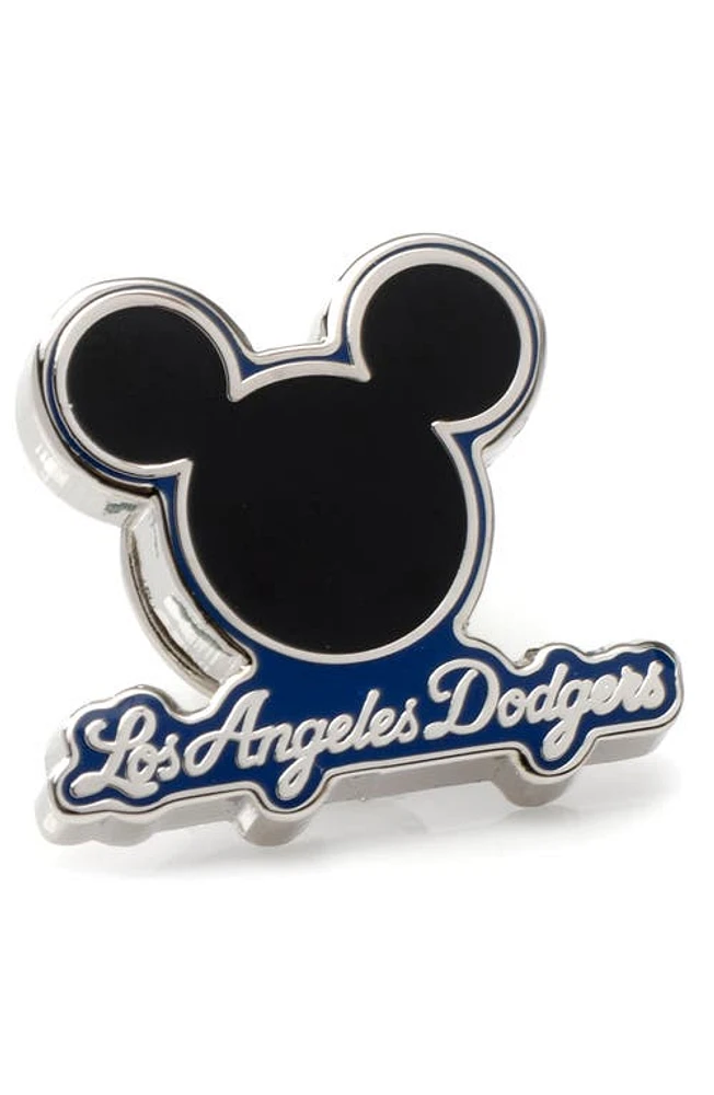 Cufflinks, Inc. Mickey Mouse Los Angeles Dodgers Lapel Pin in Blue at Nordstrom