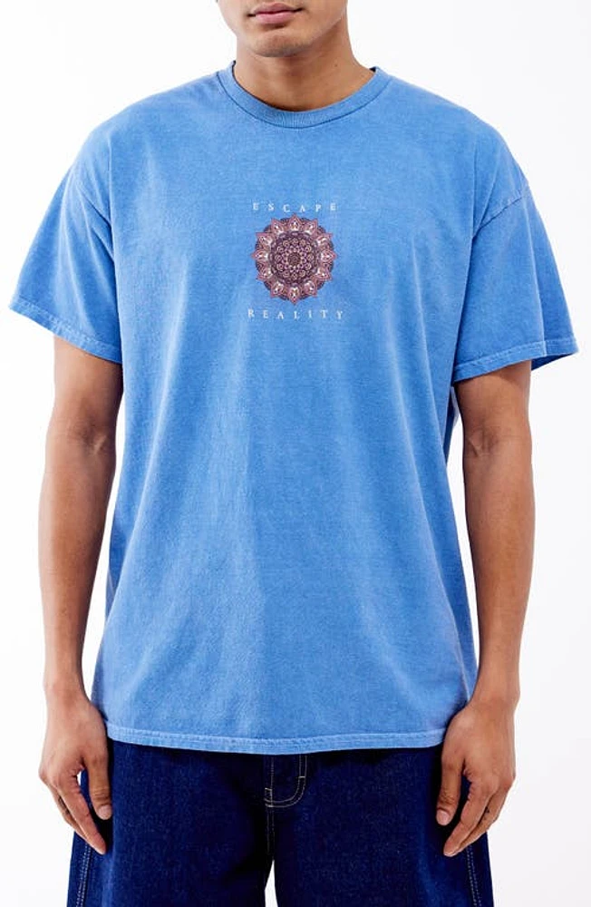 BDG Urban Outfitters Escape Reality Mandala Graphic T-Shirt Light Blue at Nordstrom,