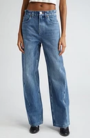 Alexander Wang High Waist Nonstretch Denim Balloon Leg Jeans Vintage Medium Indigo at Nordstrom,