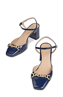 LK Bennett Mindy Ankle Strap Pump Midnight at Nordstrom,