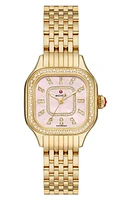 MICHELE Meggie Diamond Dial Bracelet Watch