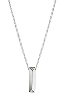 Cast The Blade Pavé Diamond Pendant in Silver at Nordstrom, Size 19