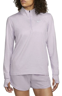 Nike Element Half Zip Pullover in Doll/Barely Grape/Heather at Nordstrom, Size X-Small