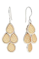 Anna Beck Chandelier Drop Earrings in Gold/Silver at Nordstrom