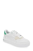 Puma Cali Court Match Platform Sneaker White-Archive Green at Nordstrom,