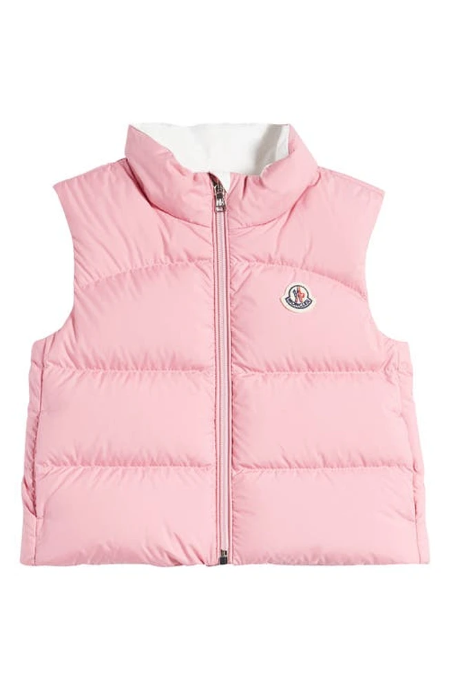 Moncler Kids' Lida Quilted Down Vest Pink at Nordstrom,