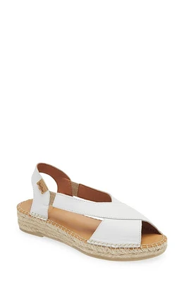 Toni Pons Elda Espadrille Sandal White at Nordstrom,