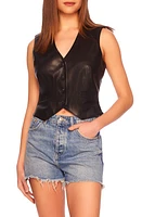 Susana Monaco Faux Leather Vest at Nordstrom,