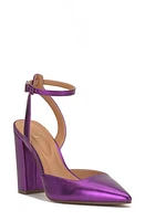 Jessica Simpson Nazela Pointed Toe Ankle Strap Pump at Nordstrom,