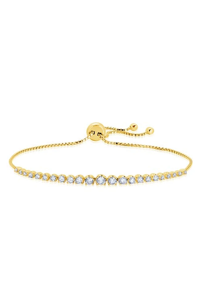 Crislu Graduated Tennis Bracelet in Gold at Nordstrom