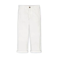 Hope & Henry Boys' Organic Twill Chino, Infant White at Nordstrom,