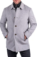 Comstock & Co. Rebel Wool Blend Topcoat Ash at Nordstrom,