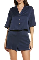 Lunya Washable Silk Button-Up Short Pajamas at Nordstrom,