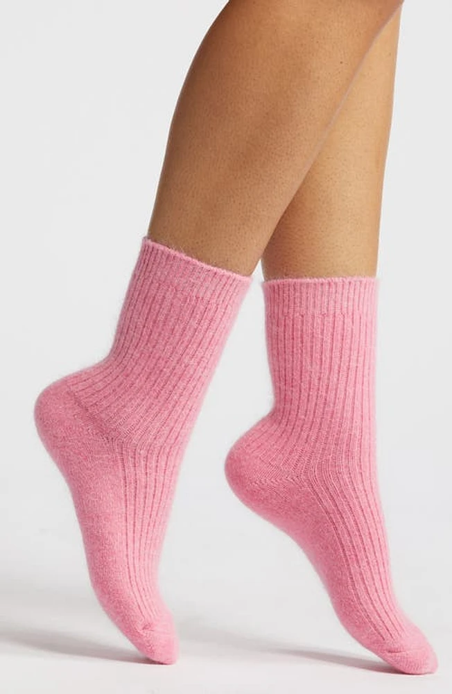 HIGH HEEL JUNGLE Cashmere Blend Crew Socks in at Nordstrom