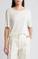 RUE SOPHIE Fern Oversize Linen & Cotton T-Shirt at Nordstrom,