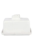 VIETRI Lastra Butter Dish in White at Nordstrom