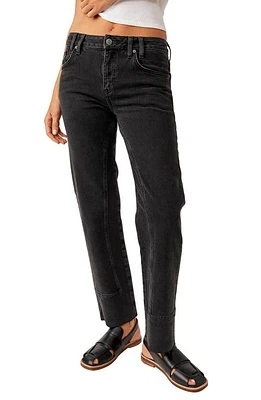 Free People Risk Taker Raw Hen Straight Leg Jeans Main Squeeze at Nordstrom,