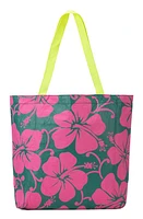 Aloha Collection Hana Hou Reversible Splash Proof Tote in Watermelon at Nordstrom