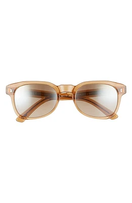 SALT. Coolidge 52mm Polarized Sunglasses in Whiskey/Amber Half Flash at Nordstrom