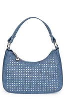 OMG Accessories Kids' Mini Embellished Denim Shoulder Bag in Denim Blue at Nordstrom, Size One Size Big Girl