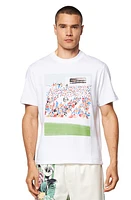 Sergio Tacchini Carson Graphic T-Shirt White at Nordstrom,