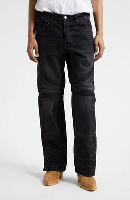 AMIRI MX-3 Straight Leg Jeans Faded Black at Nordstrom,