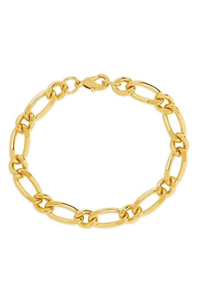 Sterling Forever Amoura Open Link Bracelet in Gold at Nordstrom