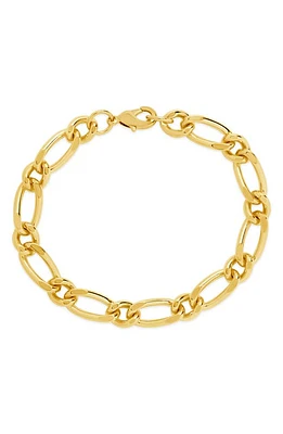 Sterling Forever Amoura Open Link Bracelet in Gold at Nordstrom