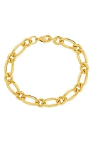 Sterling Forever Amoura Open Link Bracelet in Gold at Nordstrom