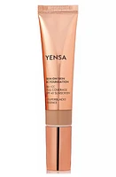 YENSA Skin on Skin BC Foundation BB + CC Full Coverage Foundation SPF 40 in Deep Warm at Nordstrom, Size 1 Oz