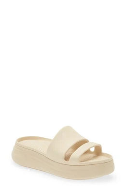 rag & bone Brixley Platform Slide Sandal in Butter at Nordstrom, Size 5Us