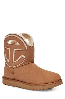 UGG(r) x TELFAR Logo Mini Boot Chestnut at Nordstrom, Women's