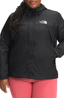 The North Face Antora Water Repellent Jacket in Black at Nordstrom, Size 1X