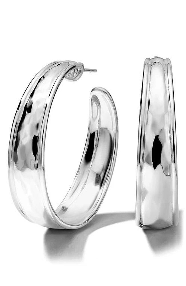 Ippolita Classico Goddess Hoop Earrings in Sterling Silver at Nordstrom