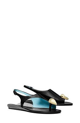 Tory Burch Patos Slingback Sandal Nero at Nordstrom,