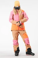 Picture Organic Clothing Seen Colorblock Water Repellent Ski Jacket in Cashmere Rose at Nordstrom, Size X-Small