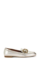 Kurt Geiger London Mayfair Metallic Loafer Gold at Nordstrom,