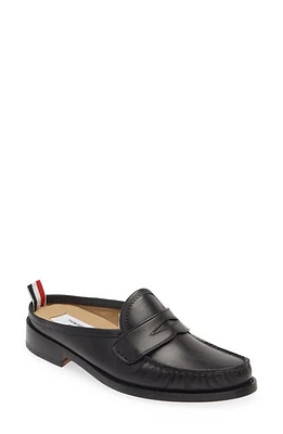 Thom Browne Penny Loafer Mule Black at Nordstrom,