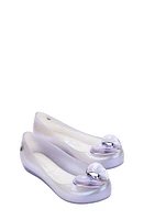 Melissa x Barbie Kids' Mini Ultragirl Flat Pearly Blue at Nordstrom, M