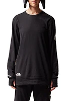 The North Face x Undercover SOUKUU Gender Inclusive FUTUREFLEECE Long Sleeve Crew in Tnf Black at Nordstrom, Size Large